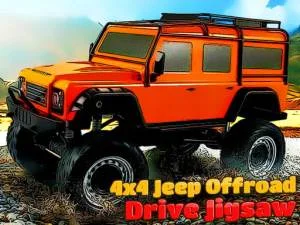 4×4 Jeep Offroad Drive Jigsaw